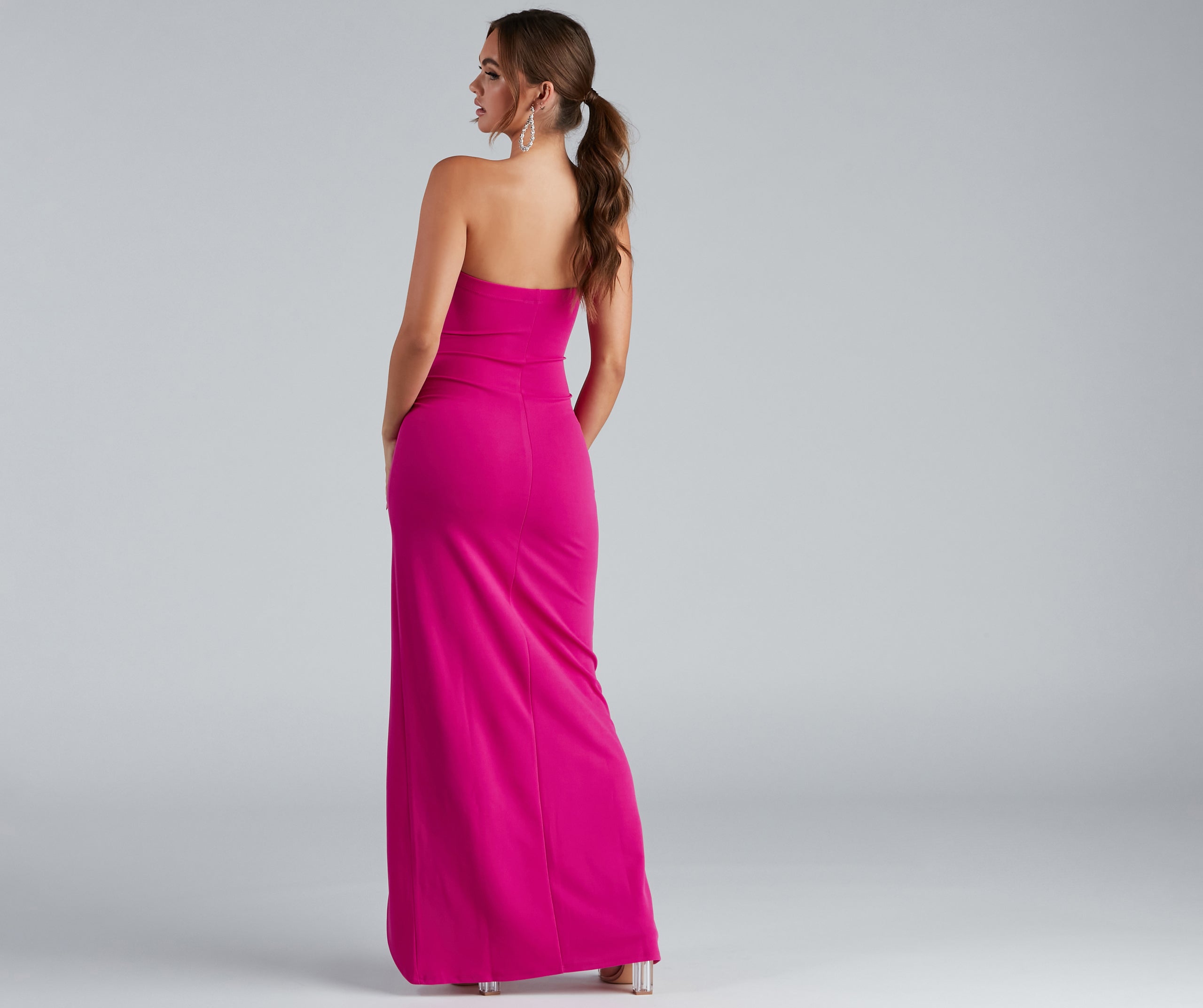 Iris One-Shoulder Crepe Dress creates the perfect summer wedding guest dress or cocktail party dresss with stylish details in the latest trends for 2024!