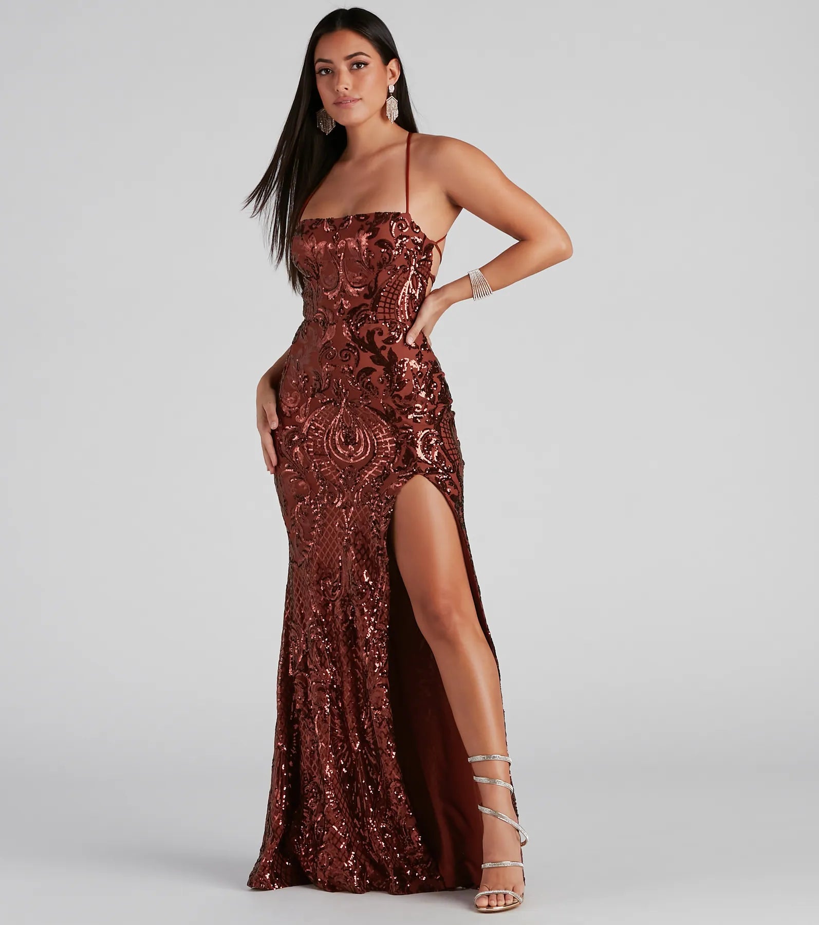 Rowena Sequin Mermaid Dress