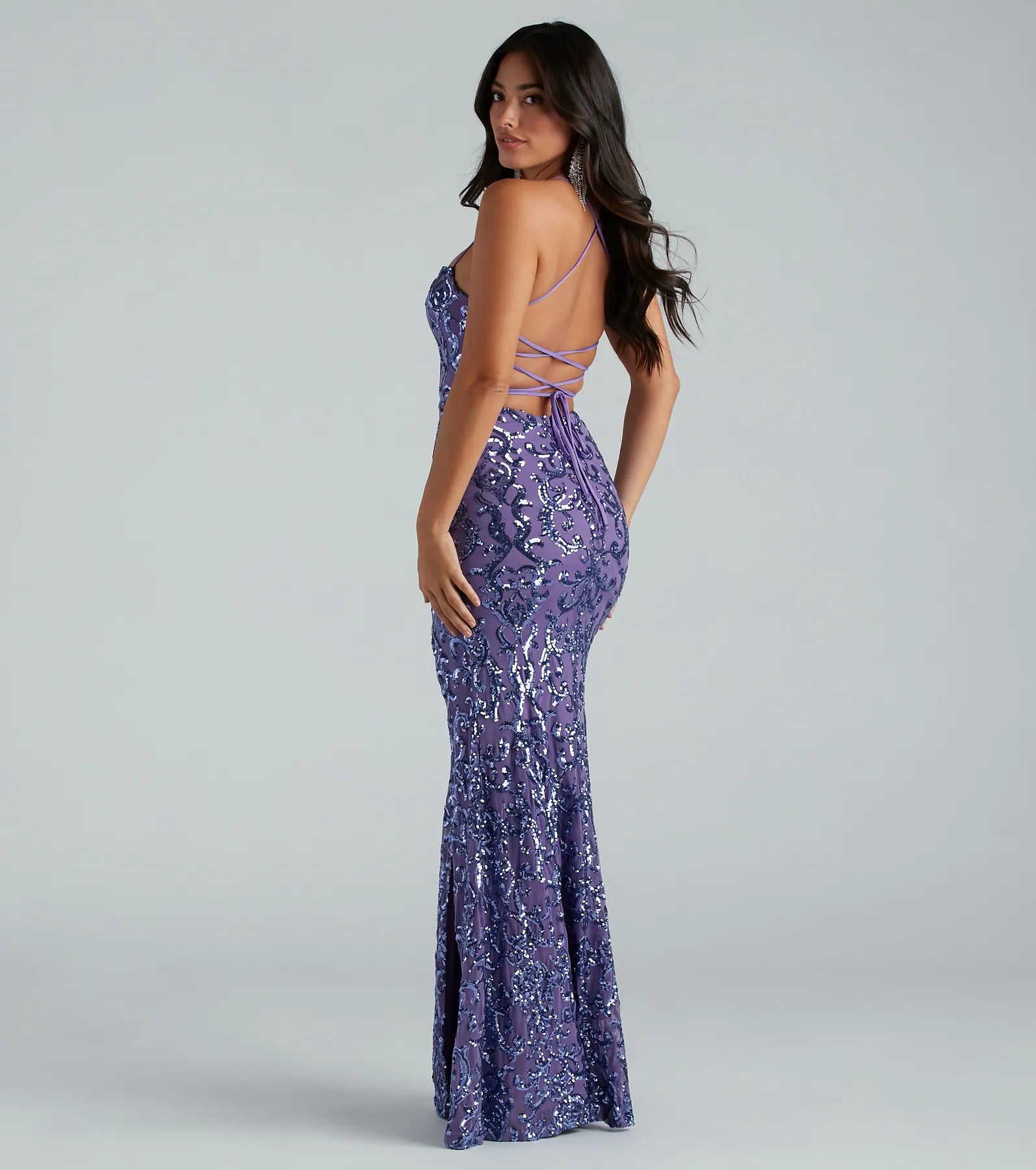 Rowena Sequin Mermaid Dress