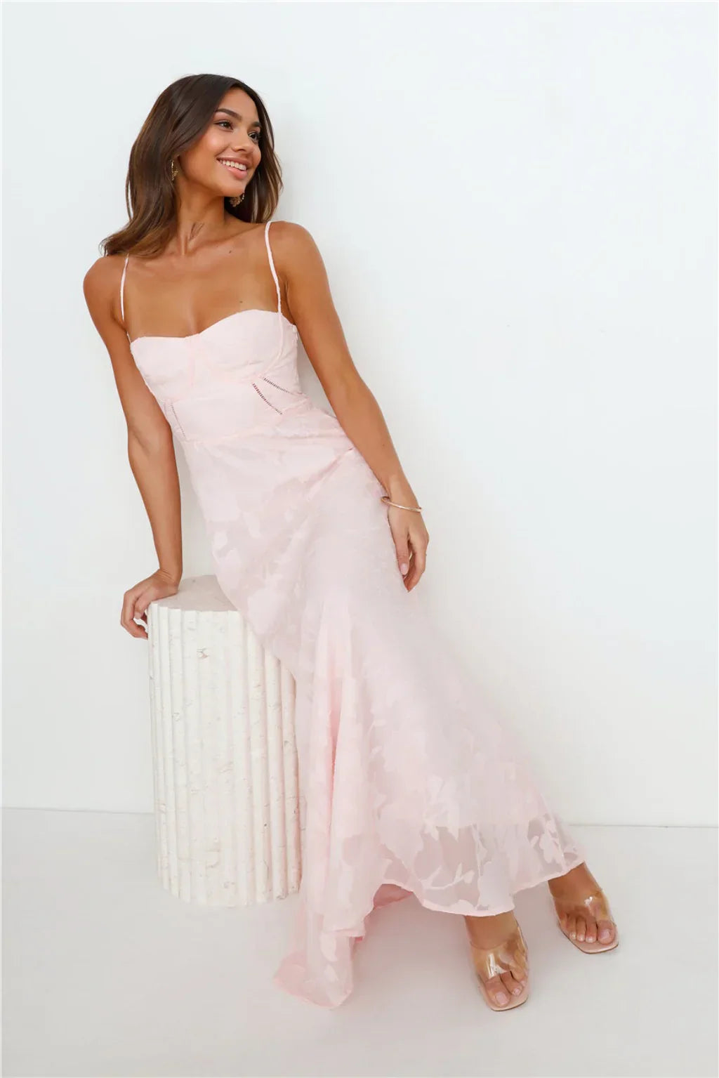 Softest Sand Maxi Dress Pink