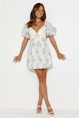 Smell The Daisies Mini Dress Multi