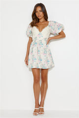 Smell The Daisies Mini Dress Multi