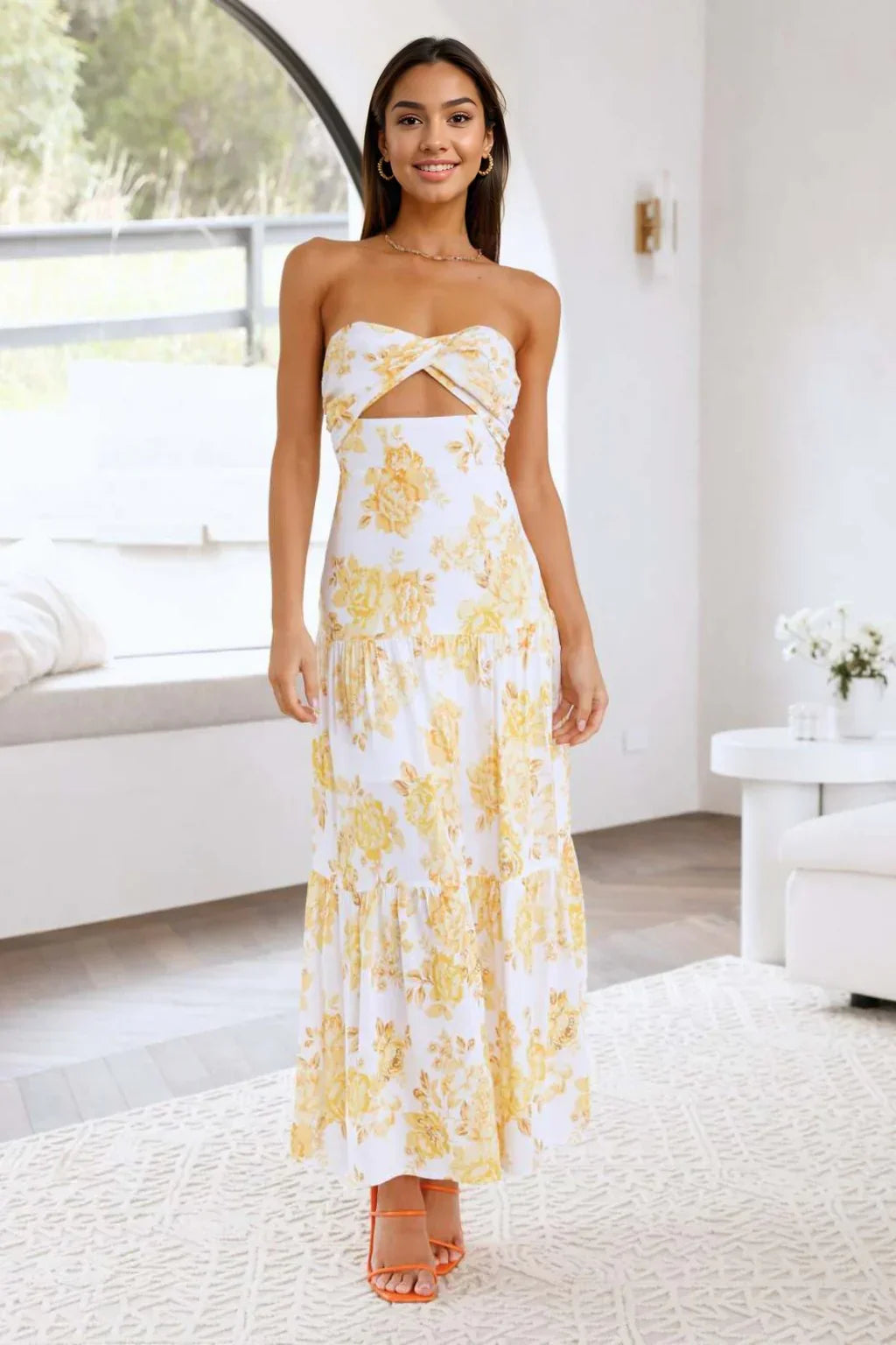 Maxi Dress Yellow