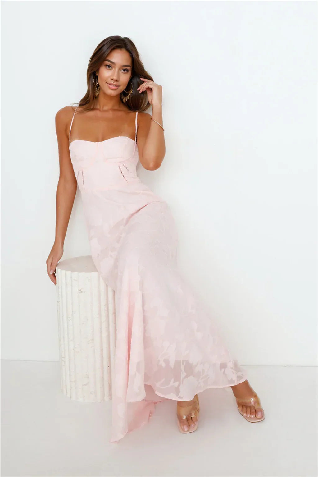 Softest Sand Maxi Dress Pink