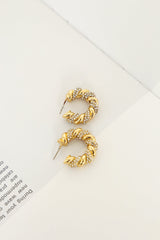 Shine All Night Earrings Gold