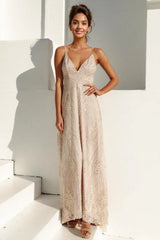 It Will Be Maxi Dress Champagne