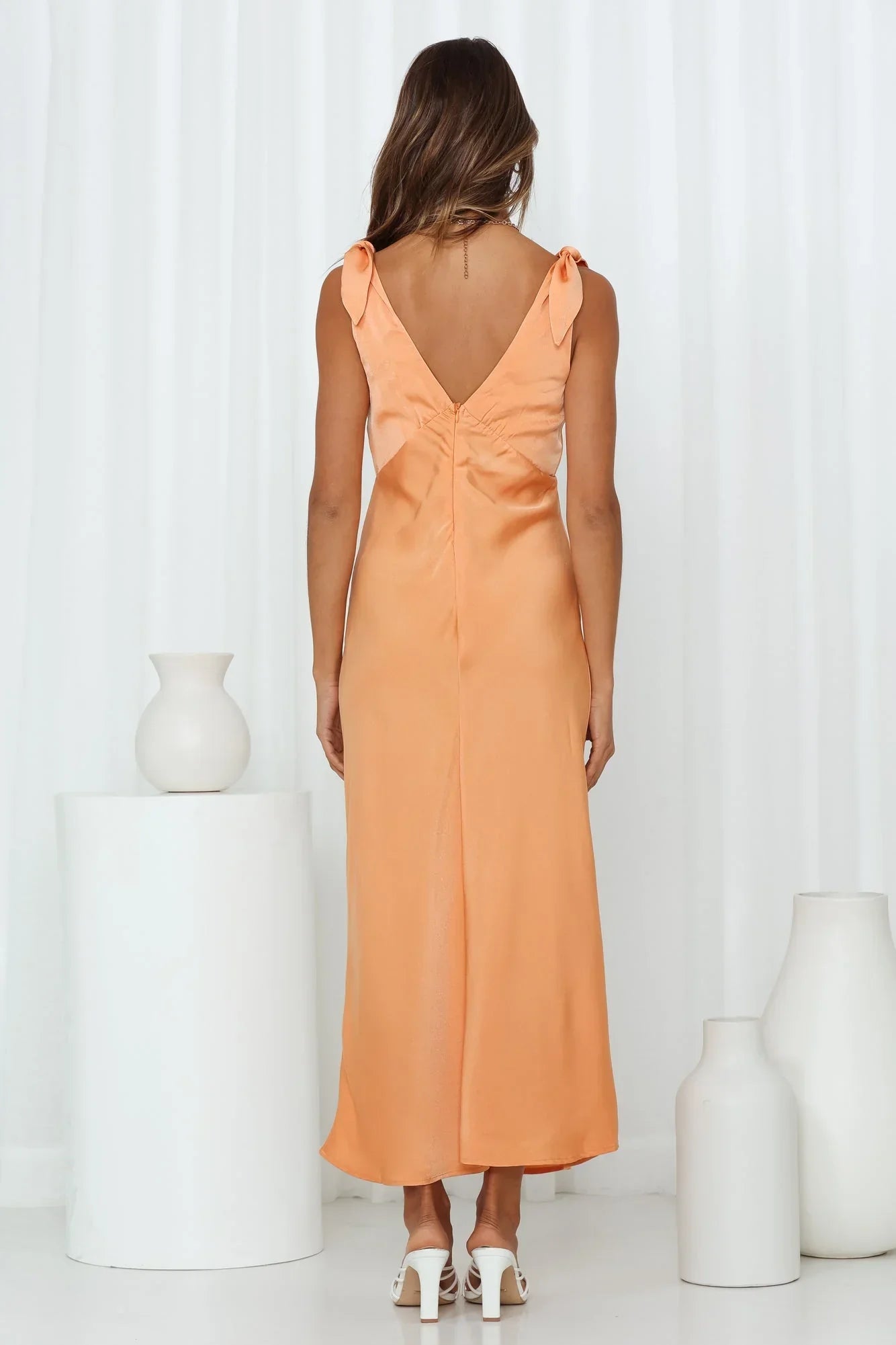 Spark It Maxi Dress Orange