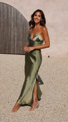 Valerie Maxi Dress - Olive