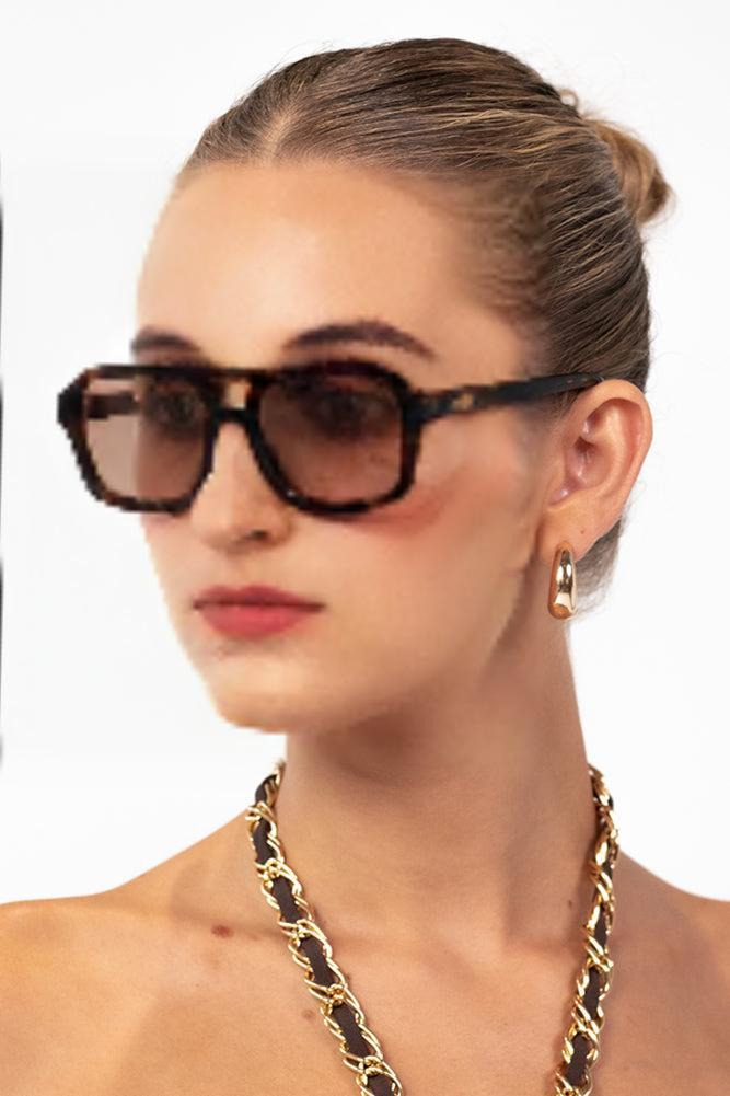 BANBE The Moss Sunglasses Havana Caramel