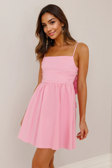 Girly Mood Mini Dress Pink