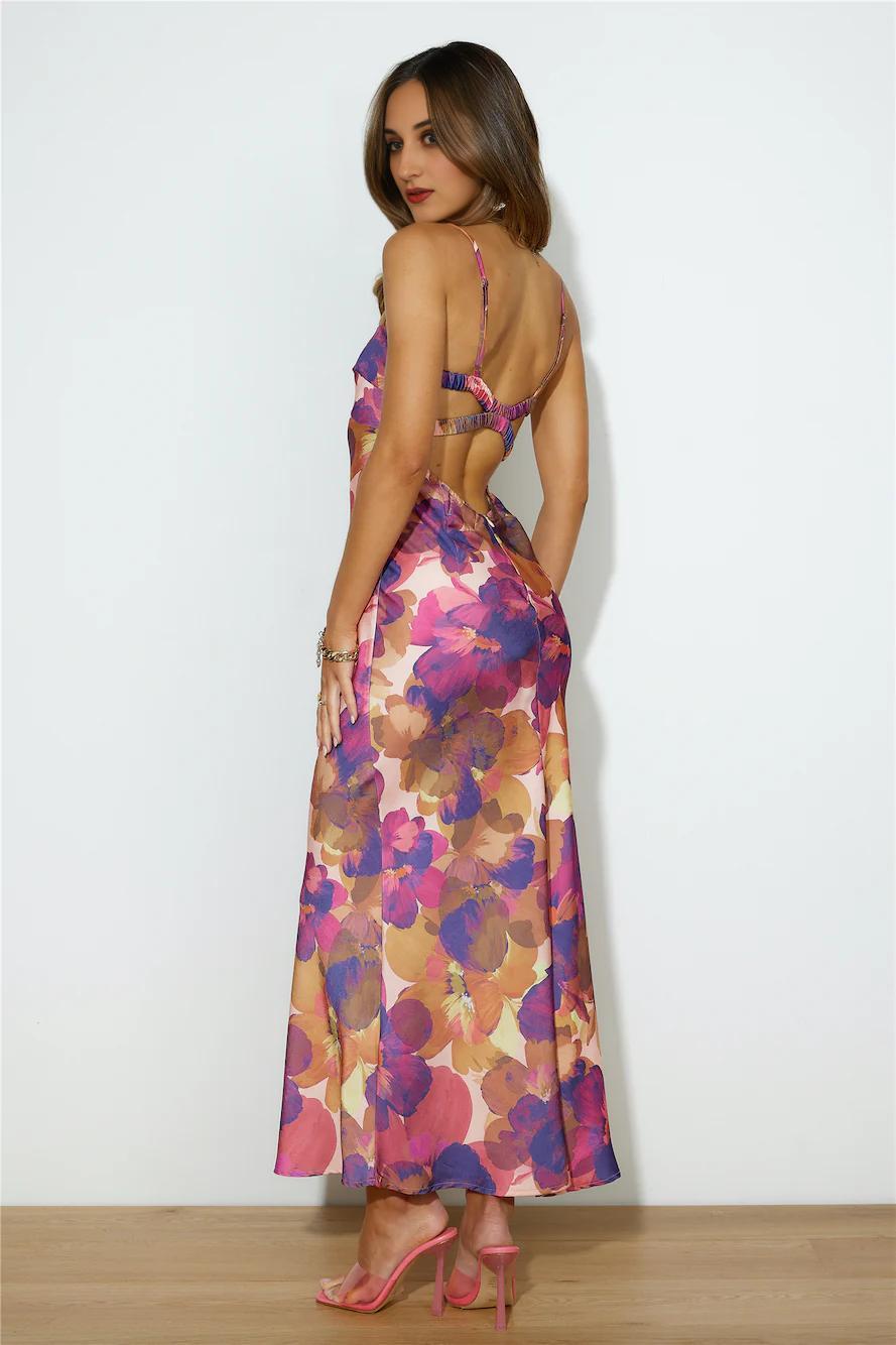 Summertime Lover Maxi Dress Purple