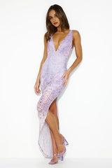 True Beauty Within Maxi Dress Purple